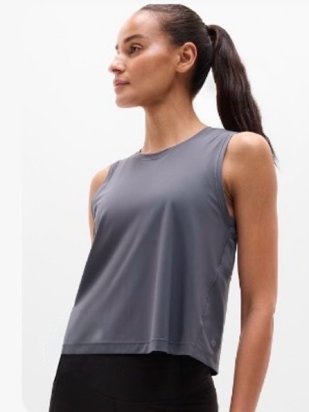 #335 NWT Athleta Ultimate Muscle stank in Slate Size XL